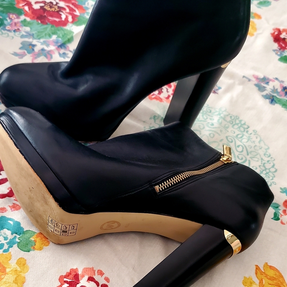 Michael Kors leather boots